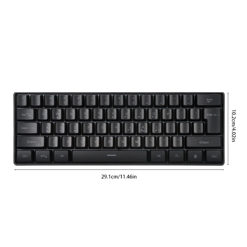 

Ice Code Dik61 Bluetooth Wired Wireless Mechanical Keyboard Mobile Phone Tablet