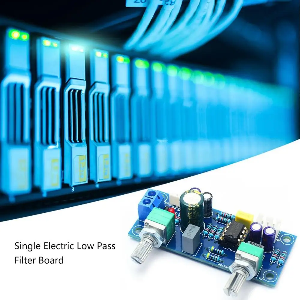 006S фильтр низких частот сабвуфер один усилитель доска Dc мощность Ne5532 бас