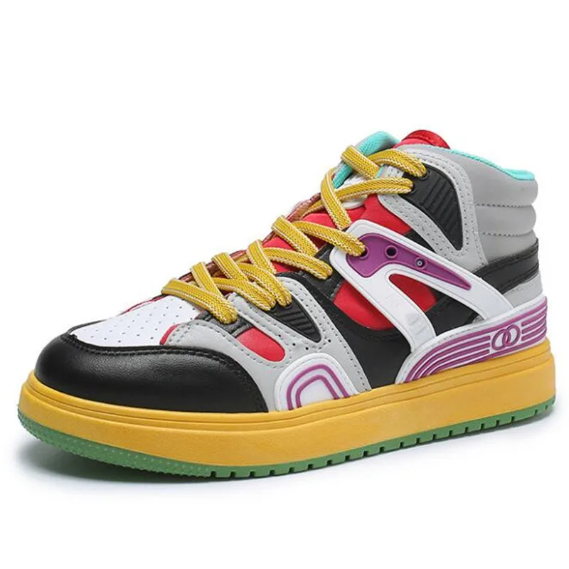 

Lovers plus size women's shoes new fashion casual women's sports shoes breathable all-match women's platform sneakers loafers 44