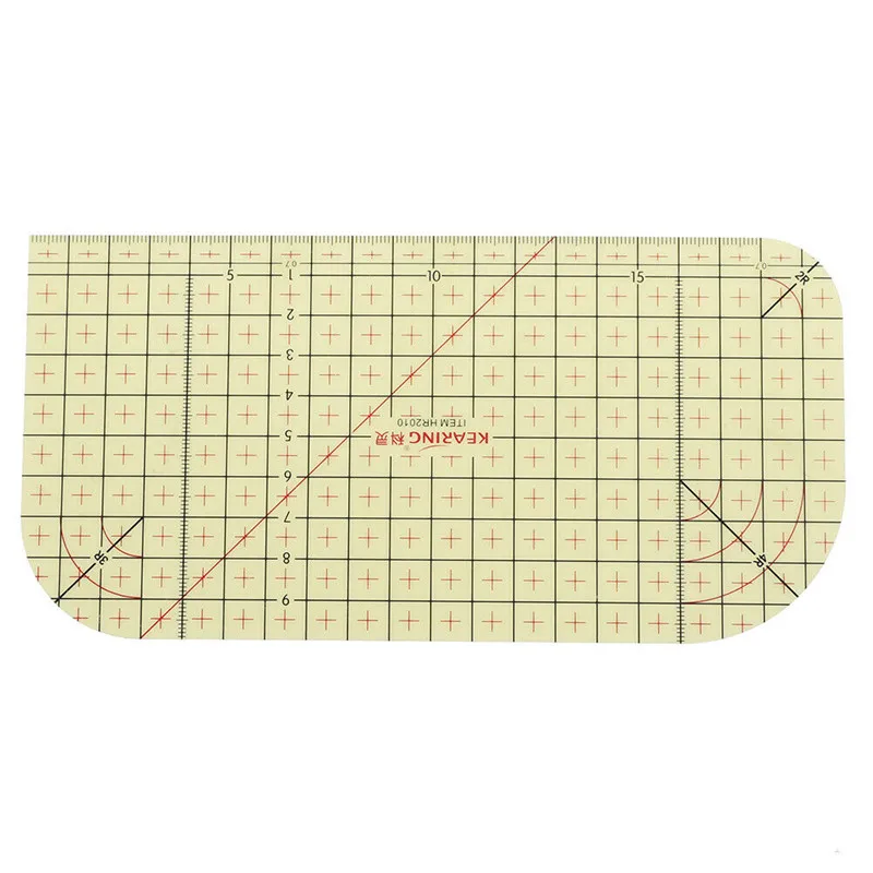 1 шт. Горячая глажка линейка для лоскутного шитья измерительный инструмент