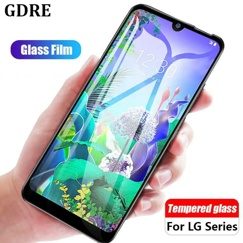 2.5D полное покрытие закаленное защитное Стекло для LG G8S thinQ W30 W10 K50 V50 K40 V40 V30 V20 G7 G6