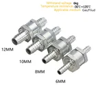 Односторонний обратный клапан 681012 мм, 4 размера, клапаны из алюминиевого сплава, обратный клапан, односторонний, подходит для карбюратора