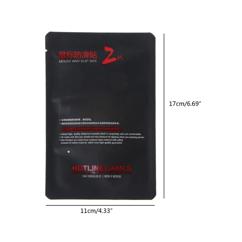 

Original Hotline Games Mouse Skates Side Stickers Sweat Resistant Pads Anti-slip Grip Tape For logitech G Pro X Superlight M5TB