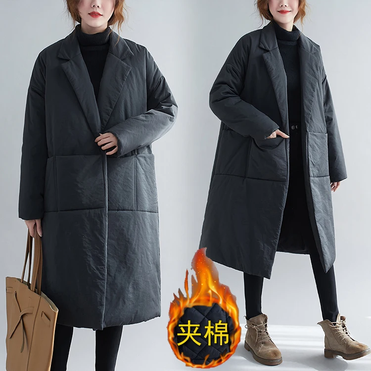 

Free Shipping New Fashion Women Work Wear Shooting Women Loose Suit Cotton Padded Clothes