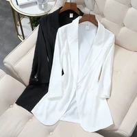 s 5xl fashion new women slim small suit office lady blazer simple short jacket casual top clothing spring autumn coat party gift