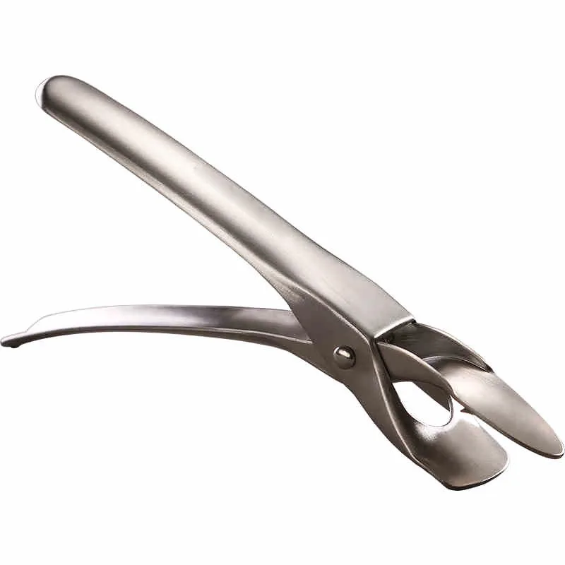 

Kitchen Stainless Steel Tray Bowl Holder Anti-shedding Dish Clamp Dishware Anti-hot Pot Pan Gripper Plate Clips Retriever Tongs