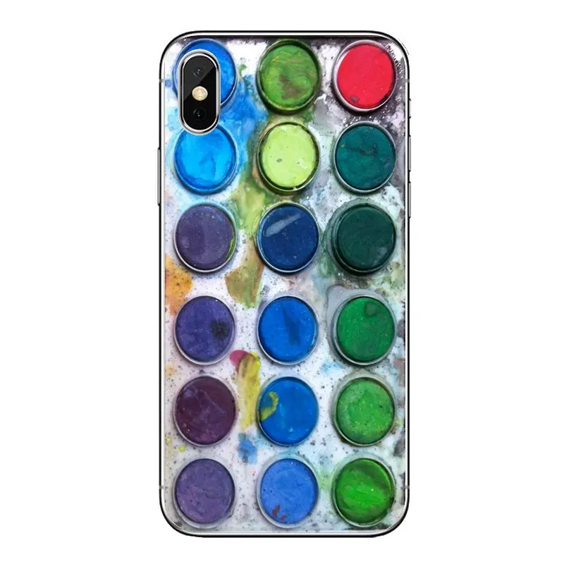 Watercolor Set Box Pastel Artwork For Oneplus 3T 5T 6T Nokia 2 3 5 6 8 9 230 3310 2.1 3.1 5.1 7 Plus 2017 2018 Phone Shell Cases |