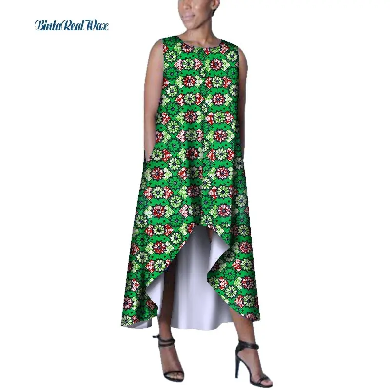 Новое поступление Африканский Воск Принт платья для женщин в африканском стиле