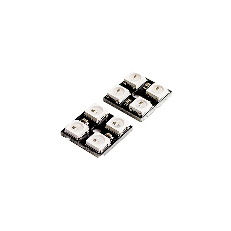 WS2812B 4-битный RGB светодиодный полноцветный драйвер Модуль цветной лампы макетная