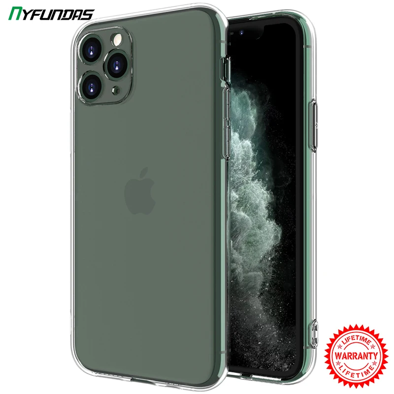 Прозрачный силиконовый чехол для iPhone 12 Mini 13 11 Pro Max XS X XR SE 2020 7 8 Plus 6S | Мобильные