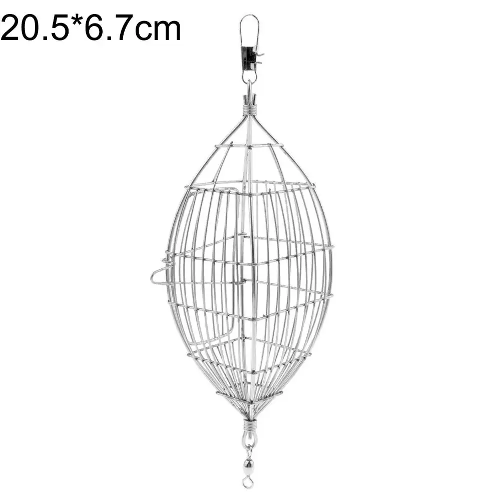 Лидер продаж ловушка для наживки из нержавеющей стали клетка ловли карпа