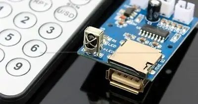 Dc 12 В MP3 декодер доска WAV без потерь декодирование USB SD карта звук аудио плеер