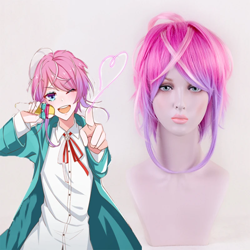 

HypnosisMic Division Rap Battle Cosplay Wigs RAMUDA AMEMURA Cosplay Wigs Heat Resistant Synthetic Anime Cosplay Wigs Halloween