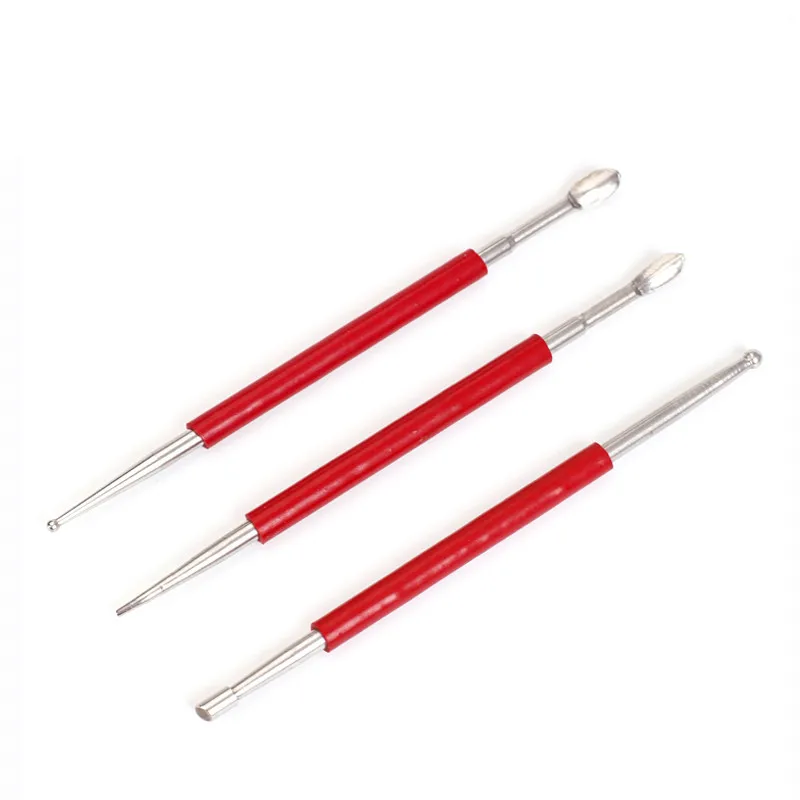 Набор инструментов для резьбы по краям кожи сделай сам 3 шт./лот ручные