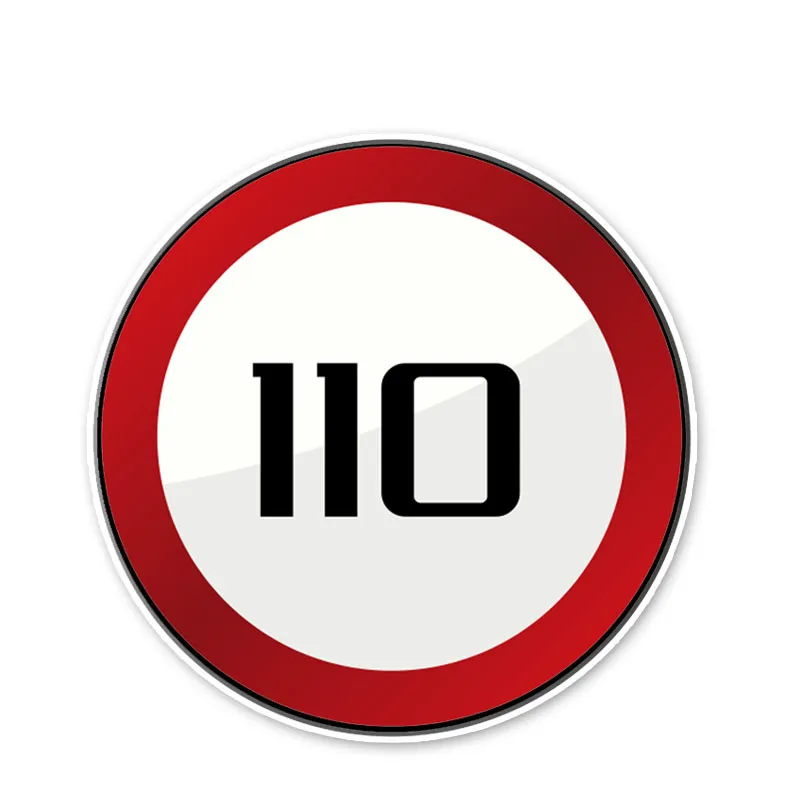 

Hot Funny Sign Beware of Dangerous Speed Limits Car Stickers Motorcycle Decals Motorcycle Accessories Waterproof PVC 13cm *13cm