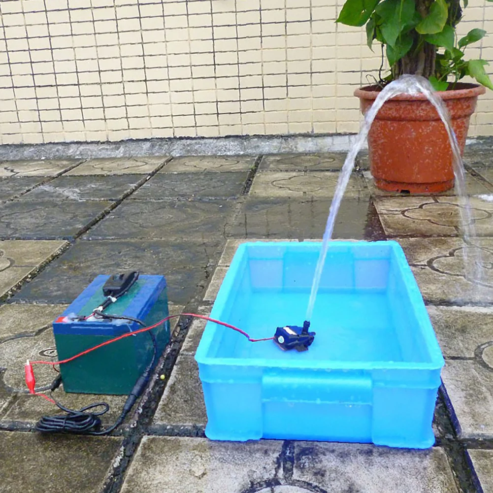 

4.2W 240L/H Flow Rate Brushless Motor Water Circulation Water Pump Submersibles Water Pumps DC 12V Waterproof Brushless Pumps
