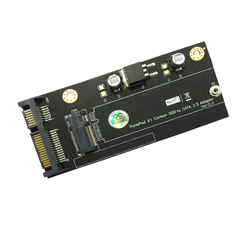 Адаптер SSD на 2 5 дюймовый SATA 20 + 6 pin карта преобразователя V2.0 для Lenovo Thinkpad X1