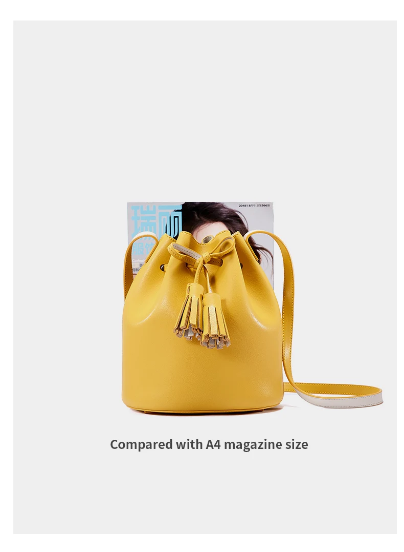 EMINI HOUSE, сумка-мешок с кисточками, сумки через плечо для женщин, роскошные сумки, женские сумки, дизайнерские, спилок, кожа, сумка на плечо