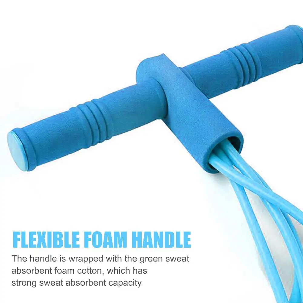 

4 Tube Resistance Elastic Bands Multi-functional TPE Sport Pedal Exerciser Sit-up Pull Rope Expander Women Men Indoor Fitness