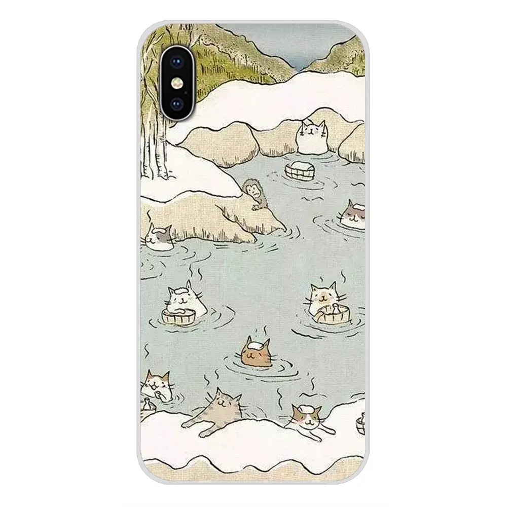 images 5 Прозрачный чехол из ТПУ с японским рисунком кота для Xiao mi 4 mi 5 mi 5s mi 6 mi A1 A2 5X6X8 9 Lite SE Pro mi Max Mix 2 3 2S - Цвет: images 5