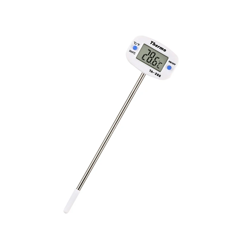 Ta288-50℃~ 300℃ Пищевой зонд из нержавеющей стали термометр «собирая цветы» термометр для жидкого гриля TA-288