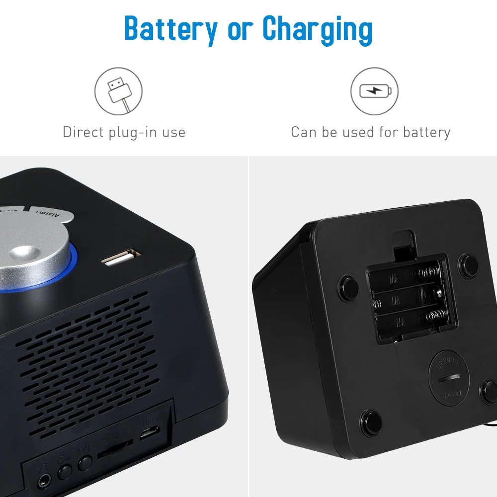 Смарт-будильник с регулировкой громкости и температуры | Дом сад