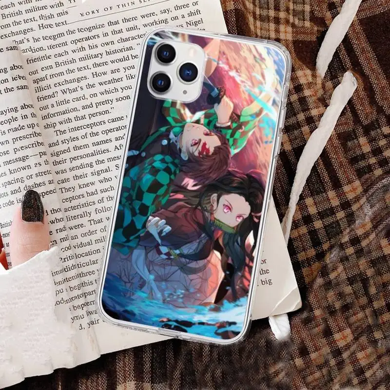 

Kamado Nezuko Kimetsu No Yaiba Demon Slayer Phone Case for iphone 6s 7 8plus xr xs max 11 12 pro max mini funds clear