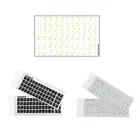 2 шт. арабский прозрачные наклейки на клавиатуру Универсальный наклейки на клавиатуру Замена для любого ноутбука, настольного компьютера ноутбука