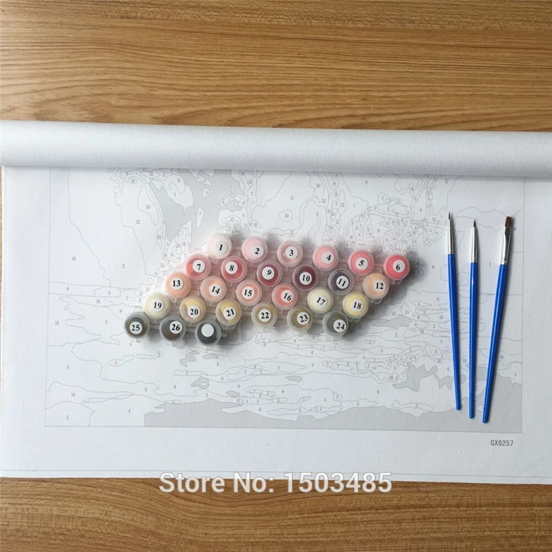 Набор для рисования по номерам на холсте 40 х50 см | Дом и сад