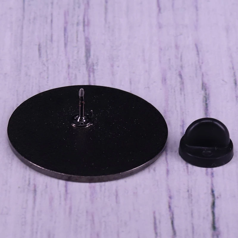 Howl's движущаяся эмалированная штифта замка брошка мультфильм Howl и Sophie круглый