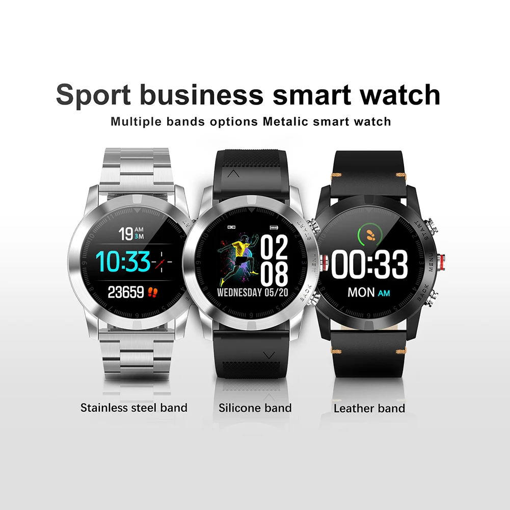 Смарт-часы S10 1,3 ''IP68 Водонепроницаемый Bluetooth 4,2 Smartwatch мониторинг сердечного ритма компас спортивные часы для Android iOS