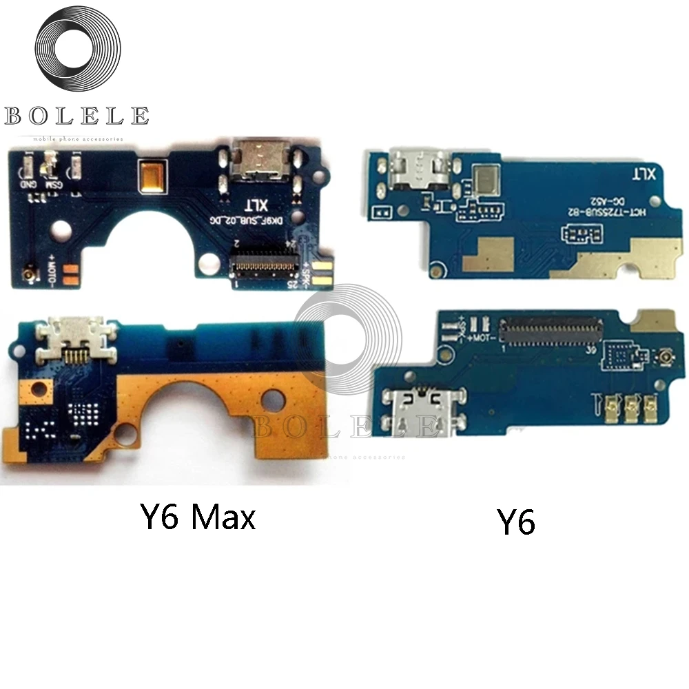 Зарядка через USB Порты и разъёмы платы штепселя Для Doogee Y6 Max Зарядное устройство