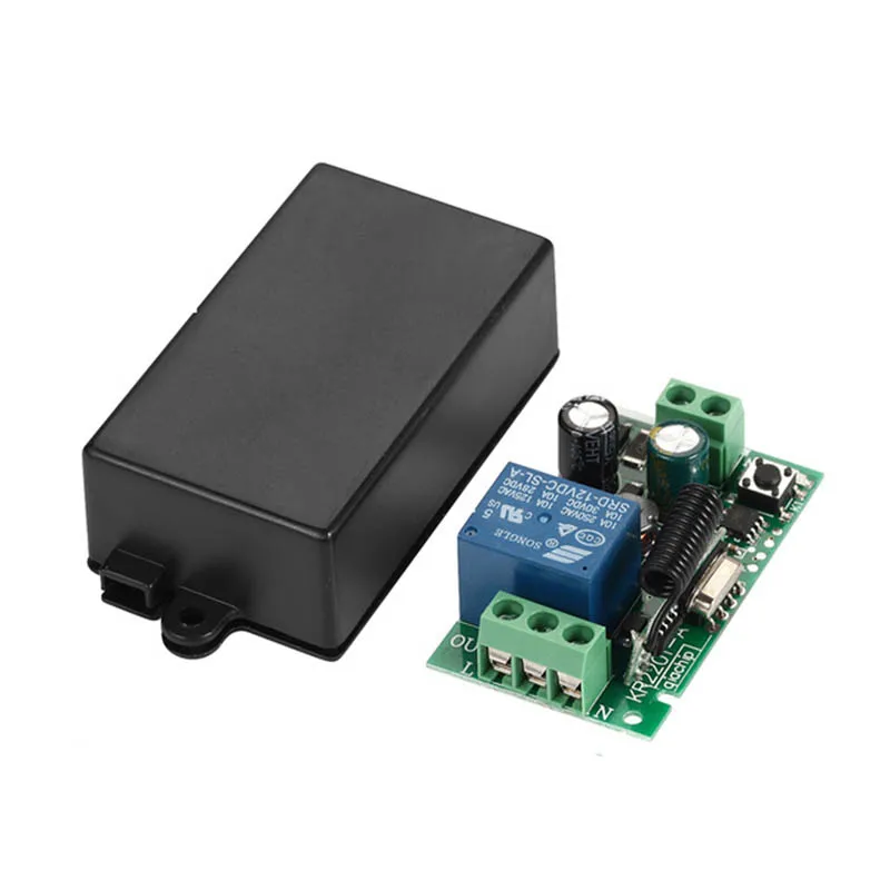 1 шт. пульт дистанционного управления приемник реле Модуль платы 433 МГц AC85V-AC220V