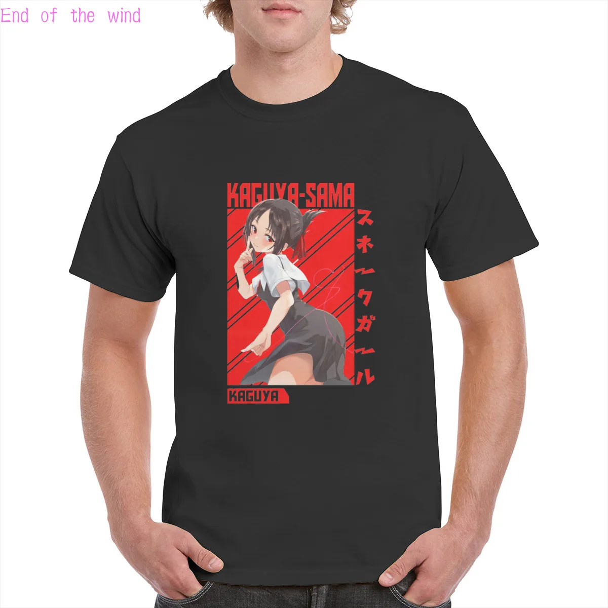 

100% Cotton Kaguya-sama Love is War anime manga t shirt women Chika Fujiwara Graphic Top Kaguya Shinomiya Soft Oversized T-Shirt