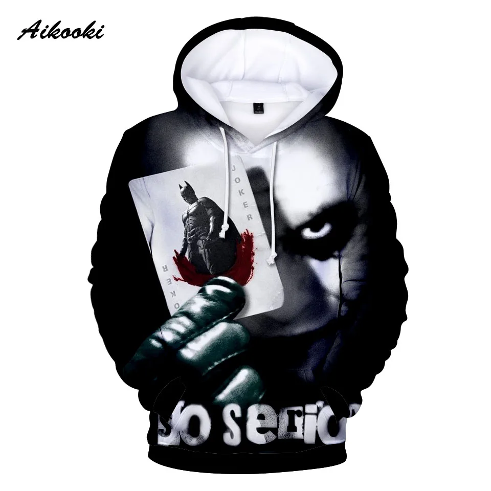 Толстовка Joker модные мужские и женские брендовые толстовки Мужская толстовка