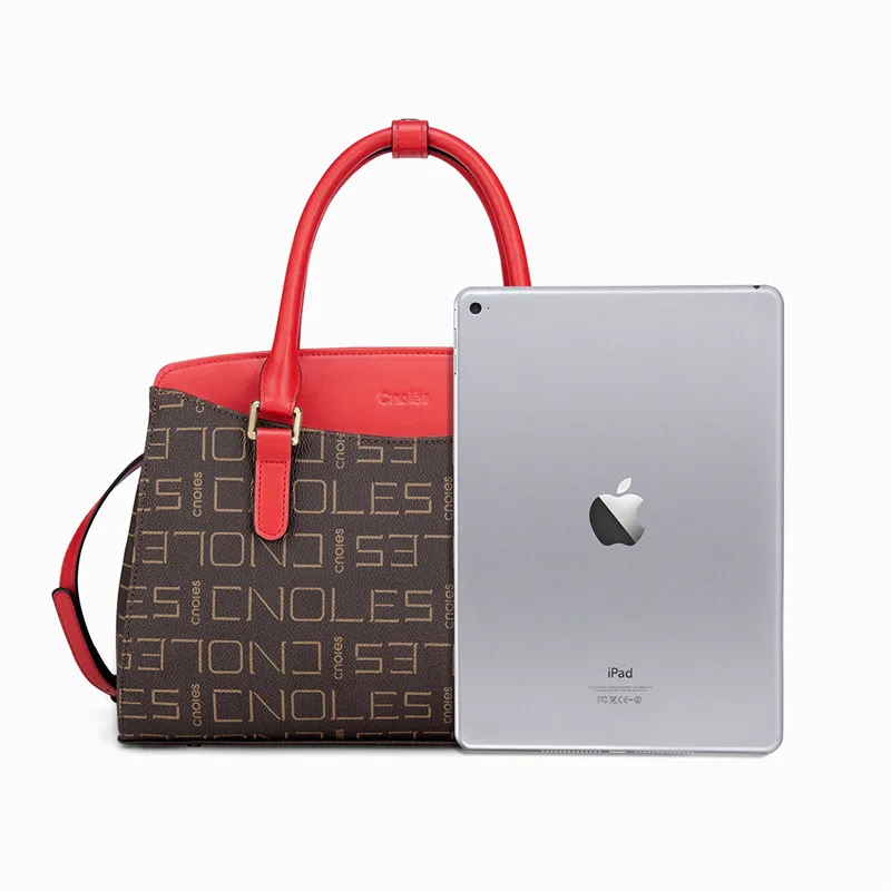 

Cnoles Ladies Fashion Handle Bags Large Capacity Shoulder Totes Bag for Women Summer Soft Purse Top HandBags