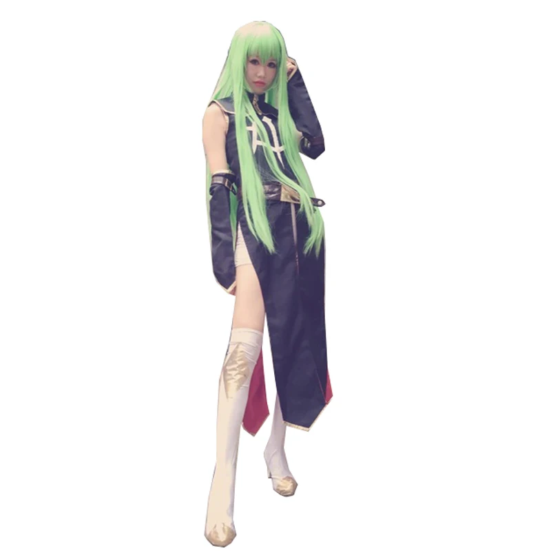 Аниме CODE GEASS CC C tsu карнавальный костюм платье для девочек Женская обувь по