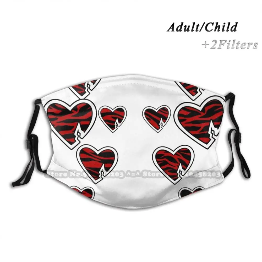 

Моющаяся многоразовая модная маска для лица Hbk Wm10 с фильтрами для детей и взрослых