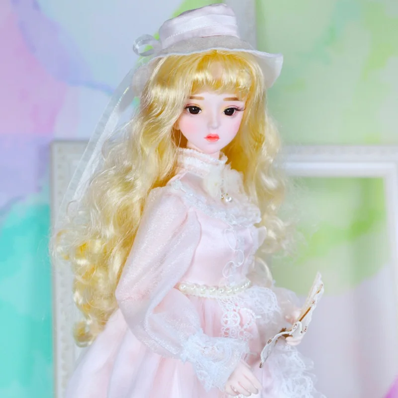 62 см реалистичные куклы 1/3 BJD наряды Сказочная девушка полный комплект