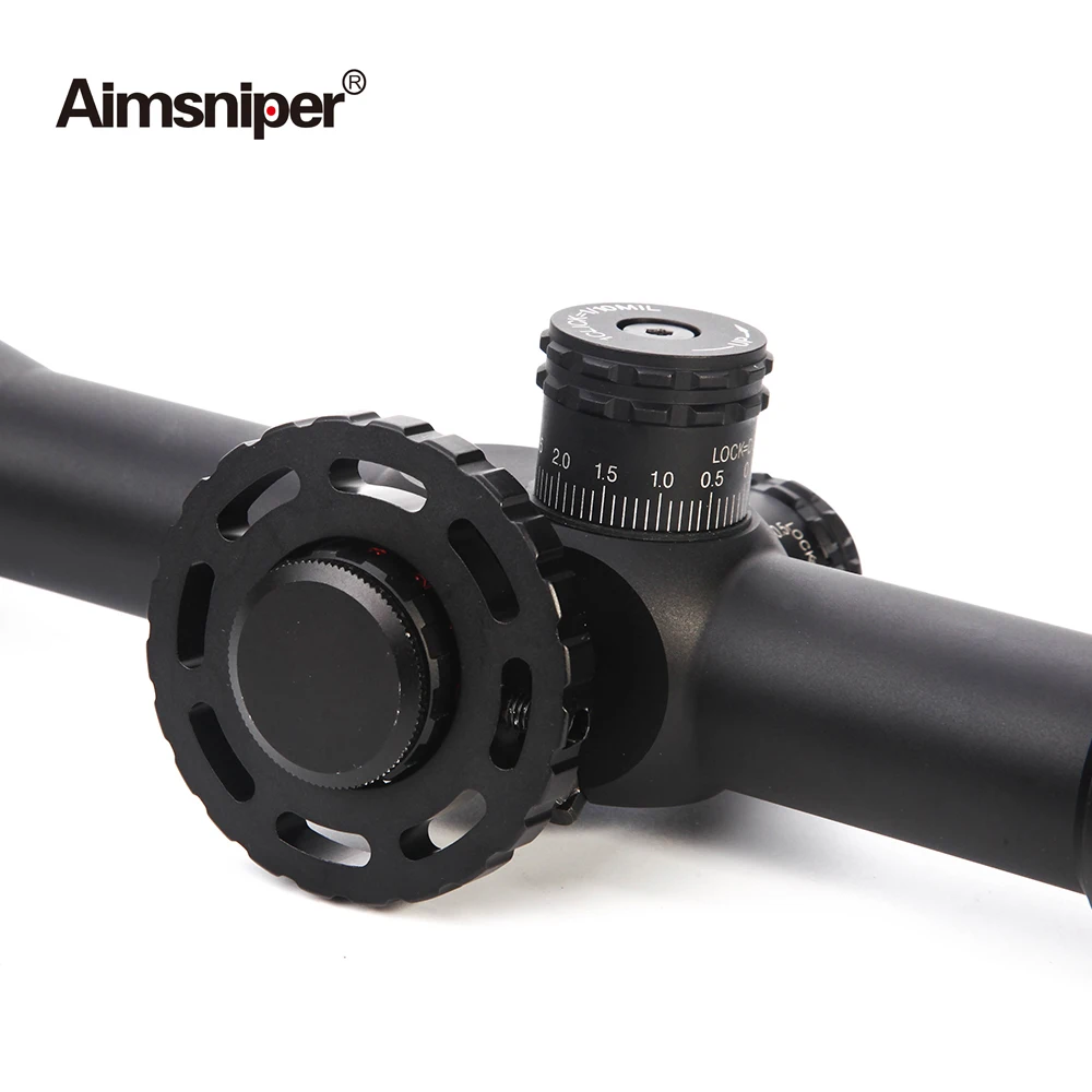 Hunting 5-25x50 FFP Rifle Spotting Scope Tactical Optics Sight Riflescope Red Green Reticle Side Parallax Adjust For Airsoft Gun | Спорт и