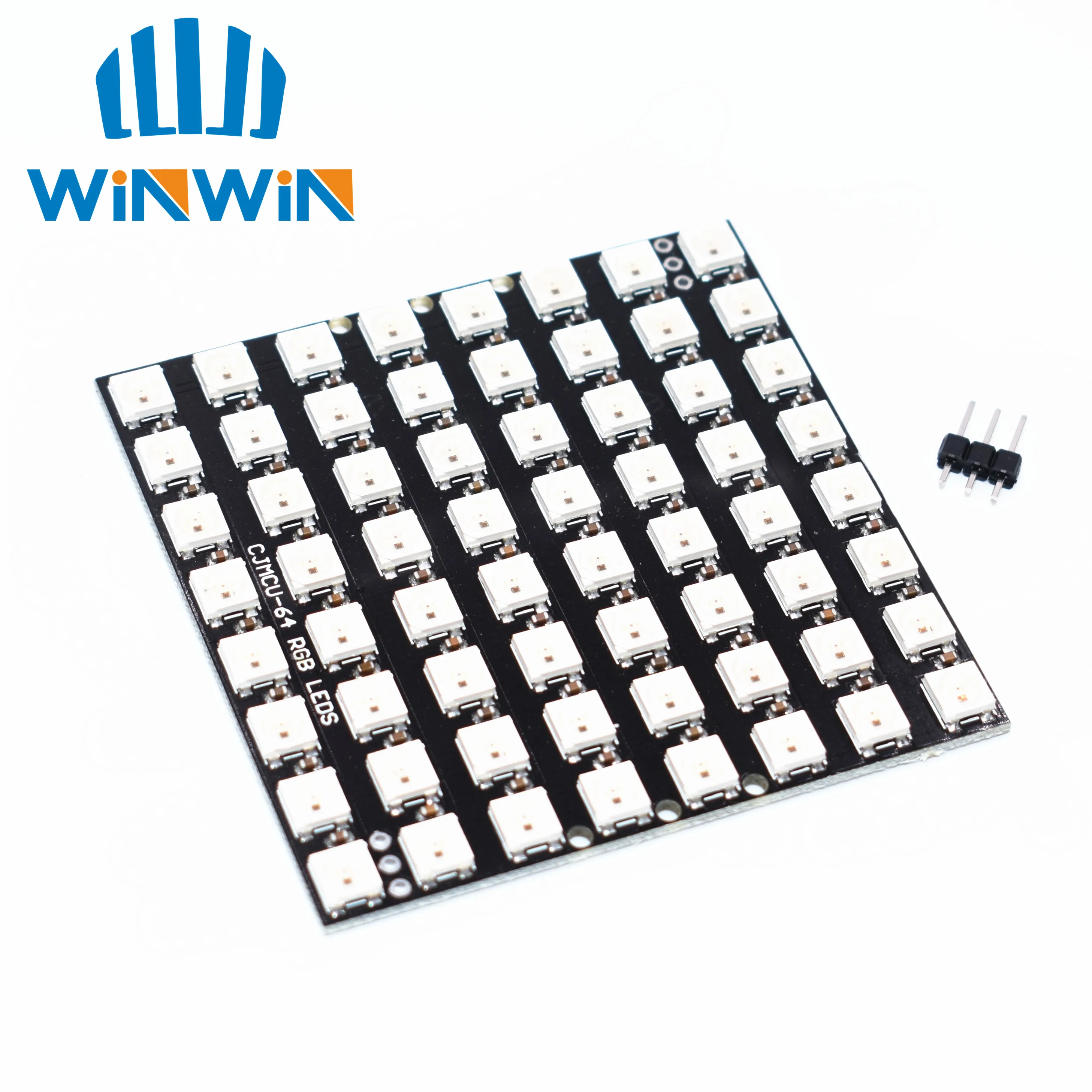 

WS2812 светодиодный 5050 RGB 8x8 64 светодиодный Матрица