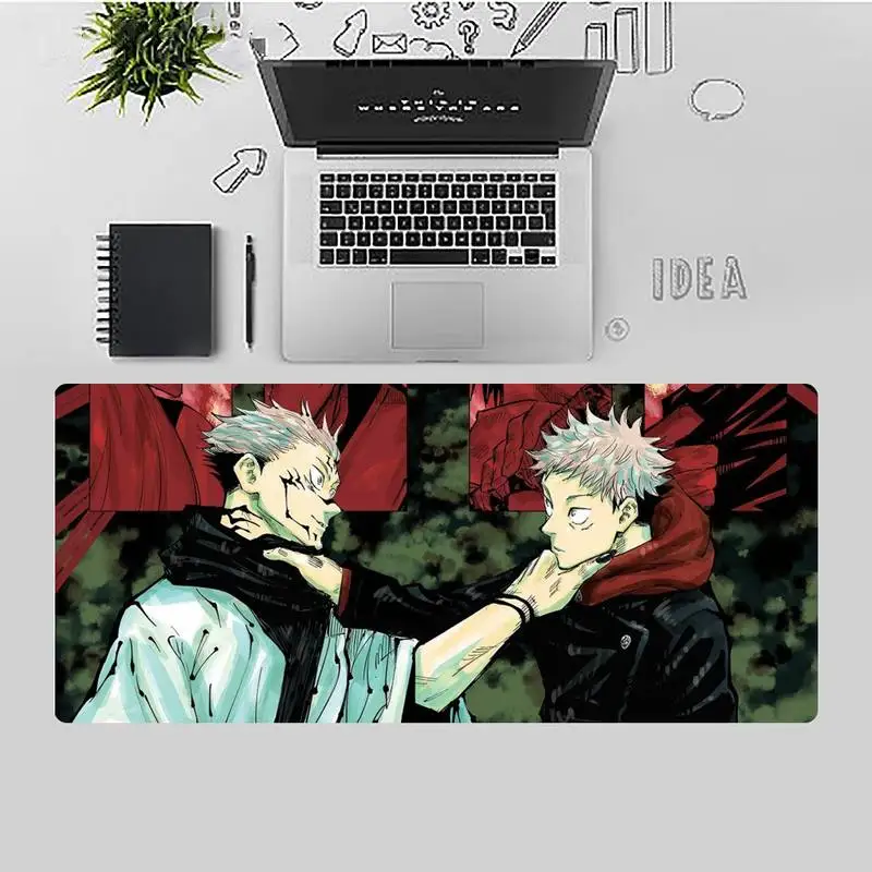 

anime Jujutsu Kaisen Laptop Gaming Mice Mousepad Desk Table Protect Game Office Work Mouse Mat pad Non slip Laptop Cushion