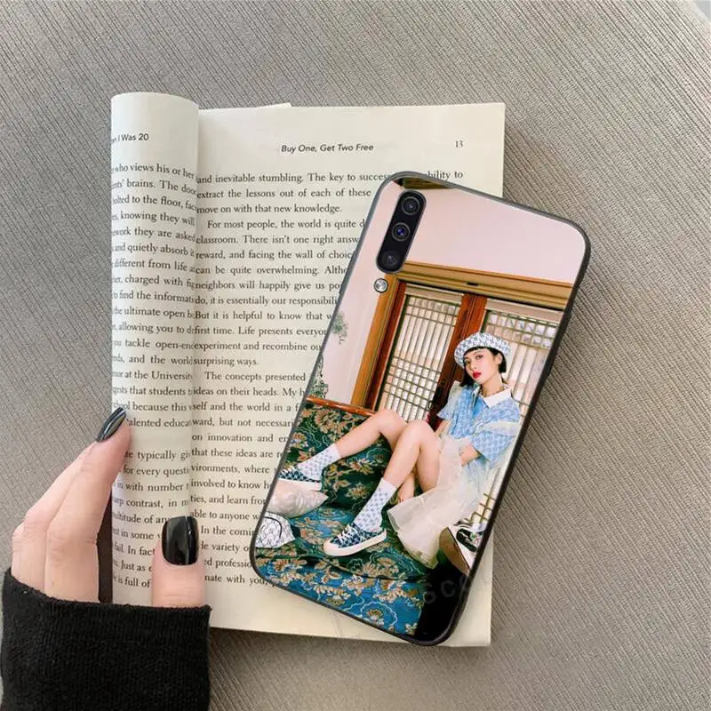 

Kim Hyun A Sexy KPOP Phone Case For Samsung Galaxy A 3 6 7 8 10 21 01 11 31 91 10S 20S 30S 50S PLUS Cover Funda Shell