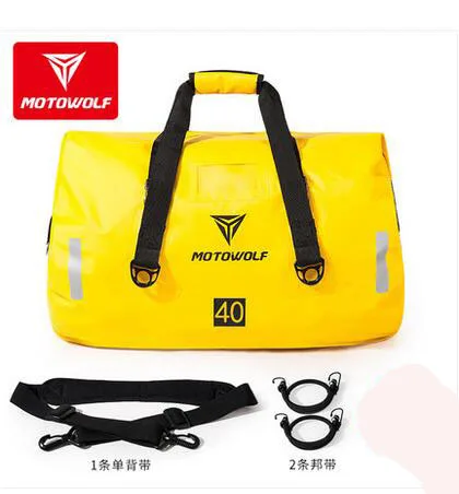 Мотоциклетные водонепроницаемые сумки на заднее сиденье дорожная сумка 40 л/66 л/90