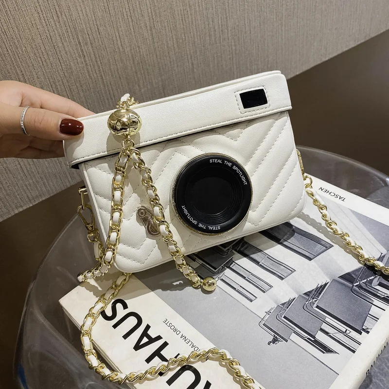 

2021 модный клатч в форме камеры с индивидуальным дизайном, сумка через плечо из нубука, Женская Повседневная миниатюрная сумка-мессенджер дл...