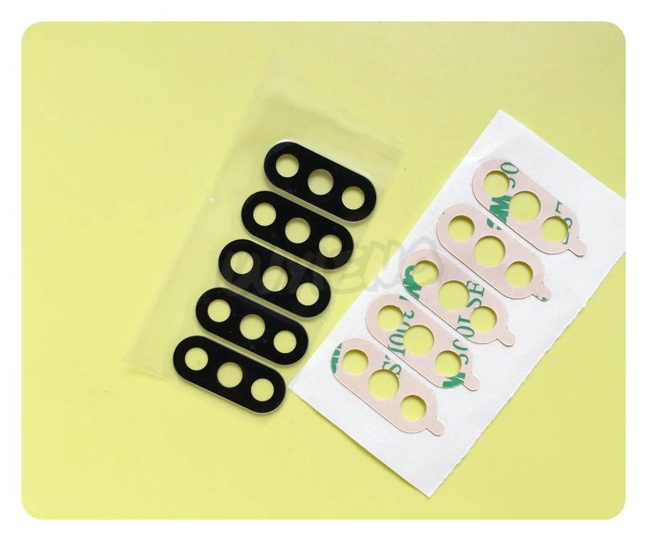 

Wyieno 50Pcs/Lot Real Camera Glass Lens For Redmi S2 Back Rear Camera Panel With Glue Tracking