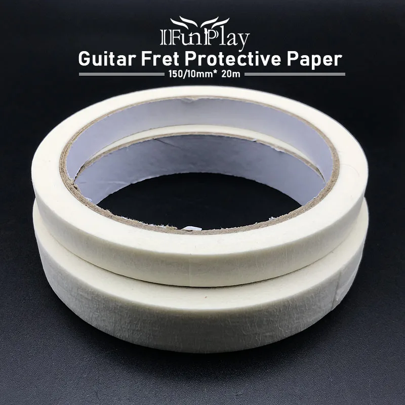 Акустическая бас гитары гриф изоляционная защитный Бумага Лады полировка Защита