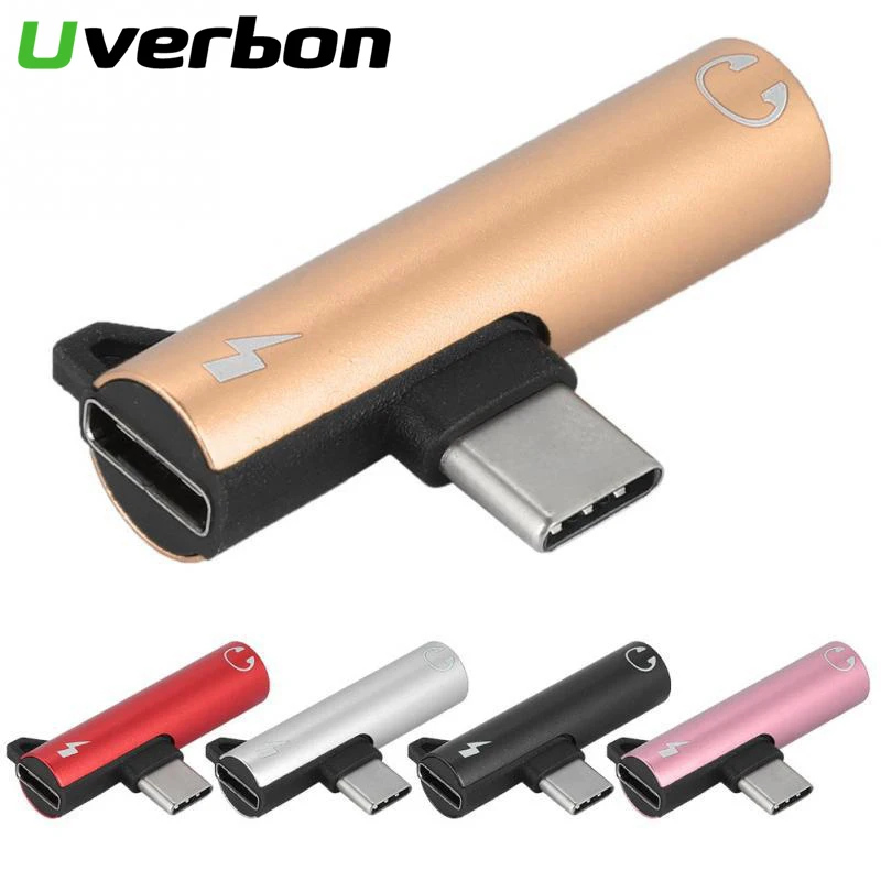 2 в 1 Тип C до 3,5 мм разъем 3,5 мм наушники USB C разветвитель разъем для Xiaomi mi9 samsung S10 Plus type C адаптер для наушников
