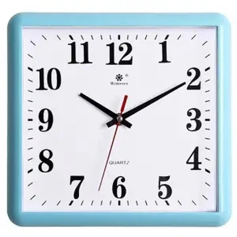 Часы настенные модные простые беззвучные кварцевые для гостиной Маленькая