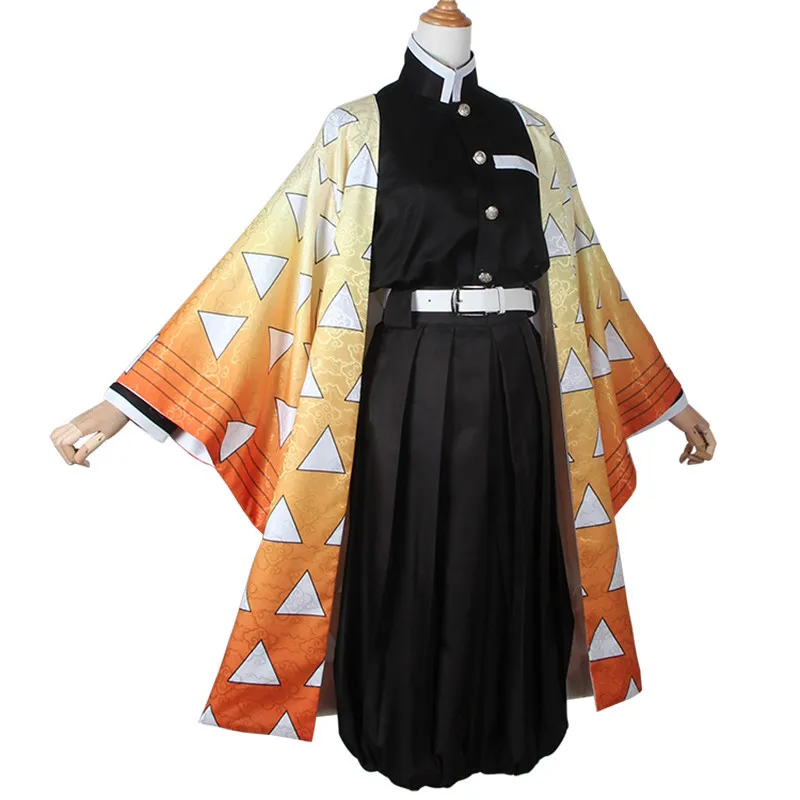 

Tomioka Giyuu Kimono Cosplay Costume Demon Slayer:Kimetsu no Yaiba Kamado Tanjirou Kamado Nezuko Kimono Shirt Pants Uniforms Wig